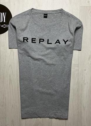 Мужская футболка replay, размер по факту m