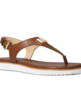 Босоножки michael kors jilly flat sandals p. us 7; us 8.5