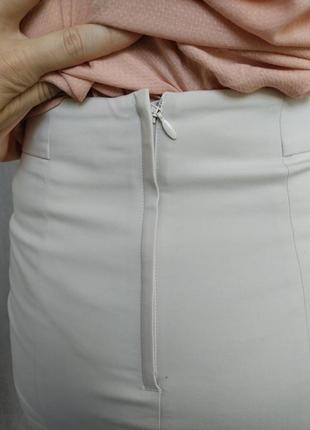Спідниця (юбка) біла карандаш 4