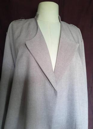 Льон/коттон жіночий лляний кардиган жакет піджак блайзер накидка, блуза блузка туніка сорочка4 фото
