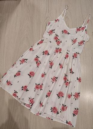 Летнее платье, сарафан divided, h&m, р. xxs/xs
