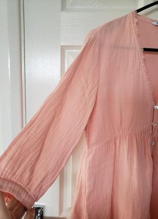Zara платье пудрового цвета7 фото