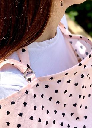 Набор 3в1 для кормления накидка+чехол+платочек/милкснуд для кормления грудью персиковый