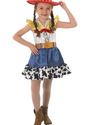 Дитячий карнавальний костюм ковбоя дівчинці 7-8років3 фото