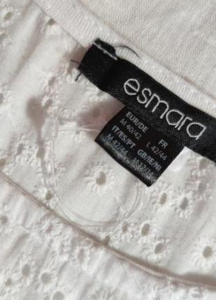 Жіноче однотонне плаття esmara, розмір m(40/42), білий5 фото