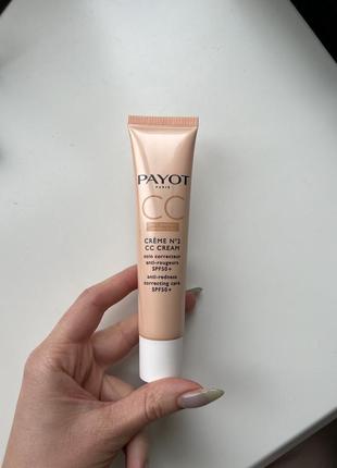 Payot creme №2 cc cream коригувальний засіб, що знімає почервоніння spf50+