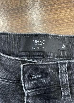 Стильные мужские шорты next джинсовые шорты некст3 фото