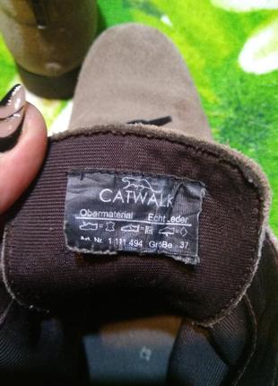 Ботинки кожаные catwalk5 фото
