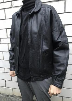 Натуральная кожаная куртка duomini zara h&amp;m кожу7 фото