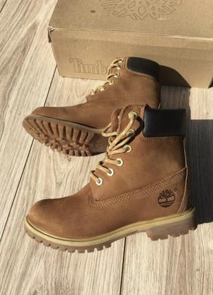 Timberland натуральные материалы ботинки оригинал waterproof 6 inch pro