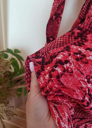 Яркое милое платье s-m 5