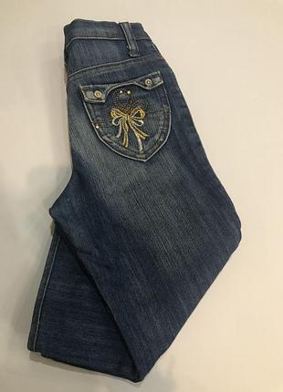Джинсовые детские капри