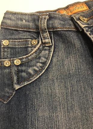 Джинсові дитячі капрі 4