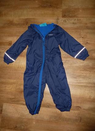 Mountain warehouse утепленный комбинезон на 1,5-2 года