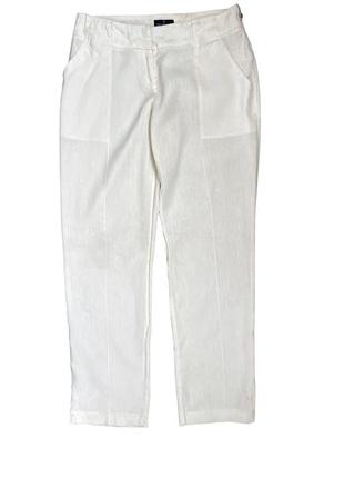 Льняні брюки від trussardi sport