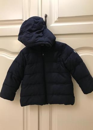 Детский пуховик дорогой французской марки petit bateau