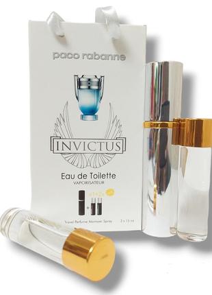 Духи мужские 3в1 paco rabanne invictus  45 мл. (пако рабан инвиктус)1 фото