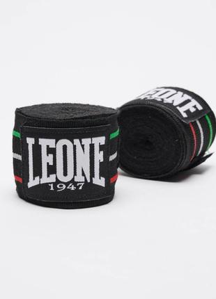 Бинти боксерські leone flag black 3,5м