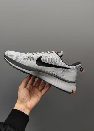 🏝️🌅👟 кроссовки летние nike zoom pegasus trail 3 осенние ткань сетка 👞 оранжевые серые чорные7 фото