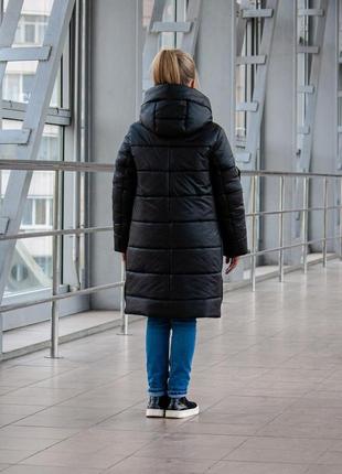 Зимове пальто "жасмін" на дівчинку, розміри на зріст 134- 1644 фото
