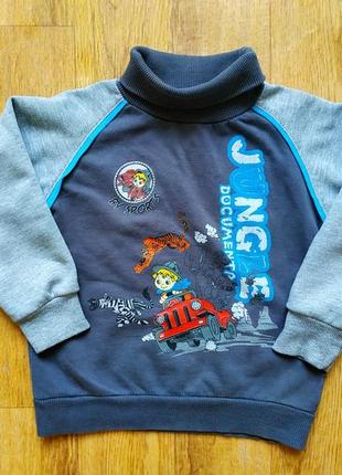 Тёплая кофта - гольф