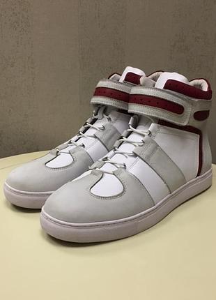 Снікерси чоловічі badgley mischka, нові, шкіра, розмір 43,5-44.