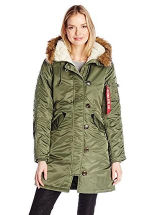 Зимняя куртка elyse parka от alpha industries1 фото