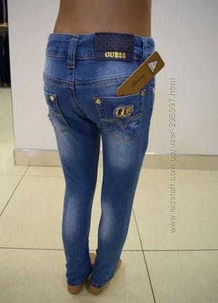 Джинсы guess для девочек. размеры 4-12 лет3 фото