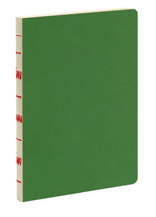 Скетчбук а5, салатовий 128 аркушів, обкладинка гнучка, штучна шкіра1 фото