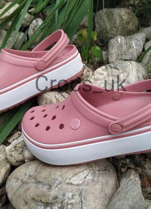 Crocs platform clog1 фото