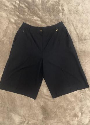 Шорты чёрного цвета классика gardeur newsports сезон лето, лёгкие размер 40 / m l