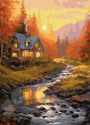 Картина за номерами сонячна долина ідейка 40 х 50 kho6327