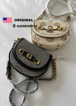 Оригинальное 🇺🇸 женская сумочка guess. цвет бежевый.