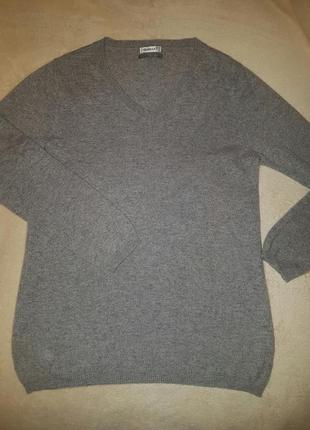 Кашеміровий довгий светр, джемпер кофта 100% кашемір damart (cos zara sandro h&m)
