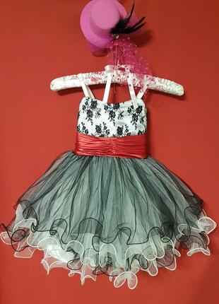 Нарядное карнавальное детское платье2 фото