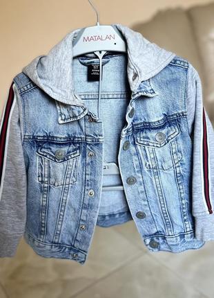 Джинсовка курточка &amp;denim на 2-3 года рост 98