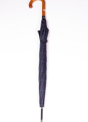 Мужской зонт-трость ferre milano 107c т.синий в полоску1 фото