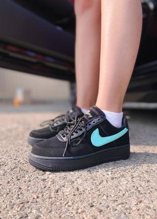 Nike air force 1 low x tiffany женские кроссовки