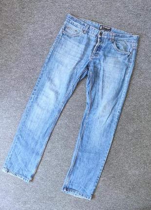 Чоловічі світло-сині чоловічі джинси ovs1 фото