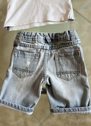 Джинсові шорти denim co, 2-3 р. 3