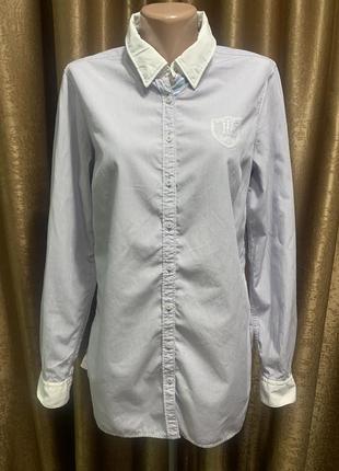 Сорочка жіноча tommy hilfiger з довгим рукавом розмір 10/m