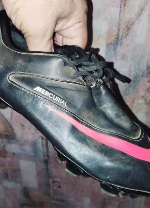 Детские бутсы nike mercurial