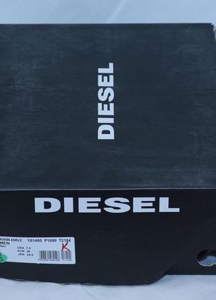 Ботинки diesel, коричневого цвета.3 фото