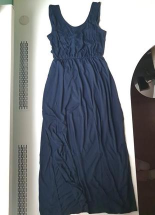 Довга сукня із розрізом та відкрита спина р.l 44/48 esmara5 фото
