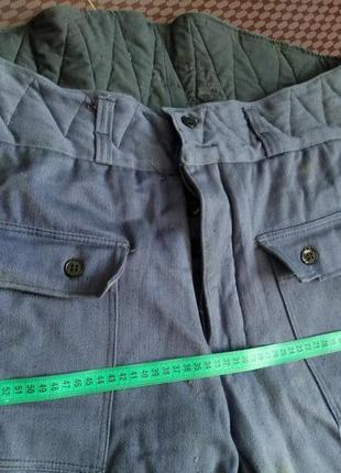 Спецодяг штани утеплені робочі для рибалок мисливців5 фото
