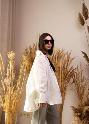 Рубашка белая