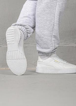 Кроссовки женские puma cali white8 фото