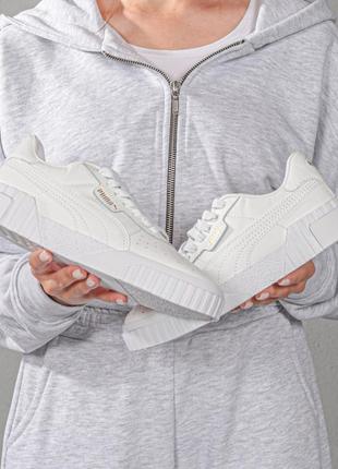 Кроссовки женские puma cali white3 фото