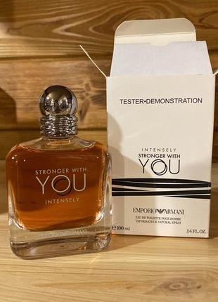 Giorgio armani emporio armani stronger with you intensely 100 мл