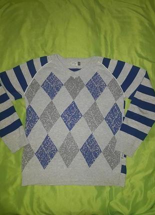 Свитер-реглан на мальчика 140р